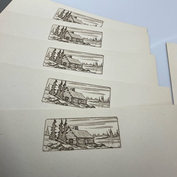 Vintage Briefs Post Cards genuine etchings by Richardson Rome - Picture 9 of 16